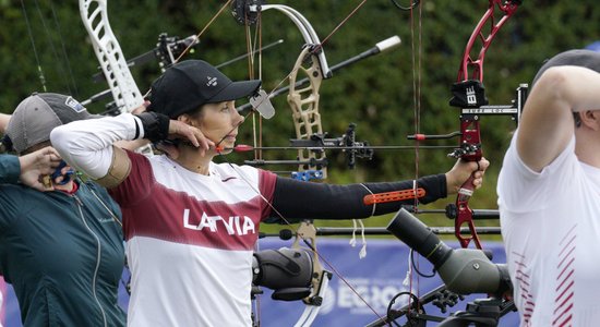 Oleksejenko 15. vieta Eiropas spēlēs loka šaušanas kvalifikācijā