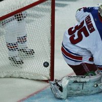 KHL Zvaigžņu spēlē Rietumu izlases vārtus Jerjomenko vietā sargās Vehanens