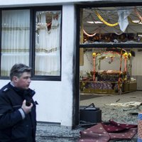 Esenē sprādzienā sikhu templī trīs ievainotie