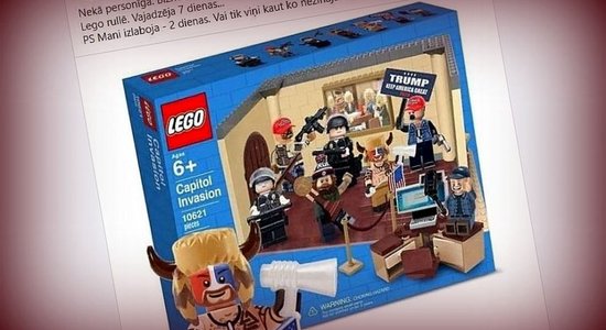 Vajadzēja nedēļu: viltus ziņa par 'Lego' Kapitolija versiju sasniedz Latviju