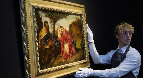 Londonas autobusa pieturā atrastais mākslas darbs pārdots par vairāk nekā 20 miljoniem eiro