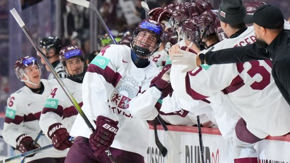 Latvijas U-20 hokeja izlase un Feldbergs izpelnījušies lielu ESPN uzmanību