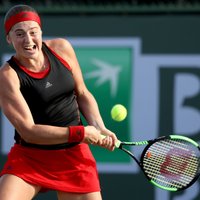 Ostapenko Indianvelsas WTA turnīra trešajā kārtā piekāpjas horvātietei Martičai