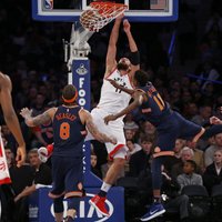 Bez Porziņģa spēlējošā 'Knicks' piedzīvo septīto zaudējumu pēc kārtas