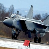 Sibīrijā nogāzies krievu iznīcinātājs 'MiG-31'