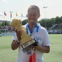 Latvijas jauniešu futbola komanda triumfē Pasaules kausa izcīņā Zviedrijā