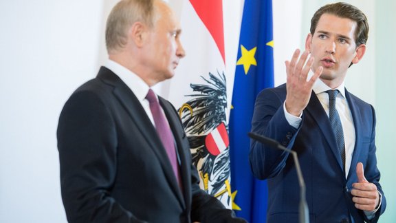 Putins ieradies vizītē Austrijā - 4