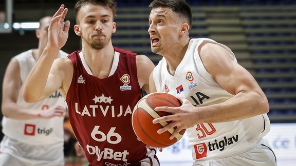 Basketbols, Pasaules kausa kvalifikācija: Latvija - Serbija - 4