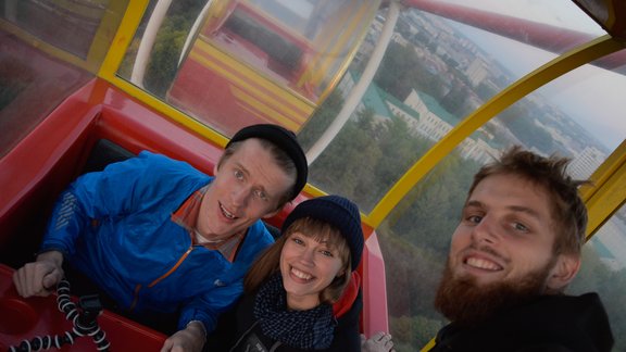 20140917-Gorky park's ferris selfie