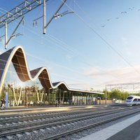 Vizualizācija: kā izskatīsies 'Rail Baltica' vienotais infrastruktūras dizains
