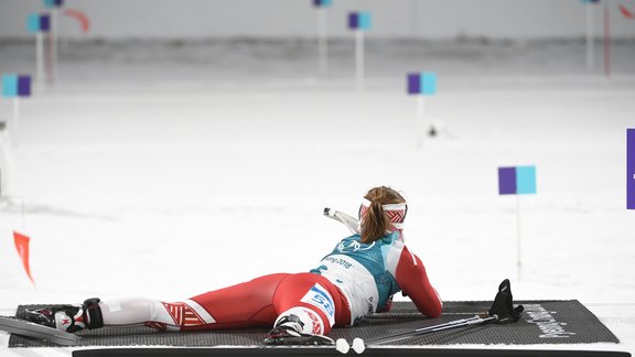 Phjončhanas olimpiskās spēles. Biatlons, Baiba Bendika - 14