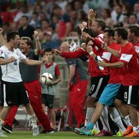 Austrijas futbolisti EČ kvalifikācijas mačā uzvar Krieviju