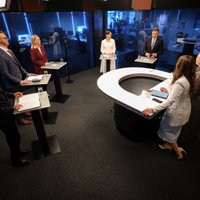 "Nākamais, lūdzu!" līderu debates – studijā Pinto, Stepaņenko, Rokpelnis, Dombrovskis un Piņins