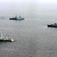 Latvijas ekonomiskajos ūdeņos pamanīts Krievijas bruņoto spēku kuģis