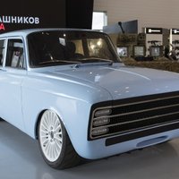'Kalašņikov' radījis sportisku elektromobili uz padomju 'Iž Kombi' bāzes