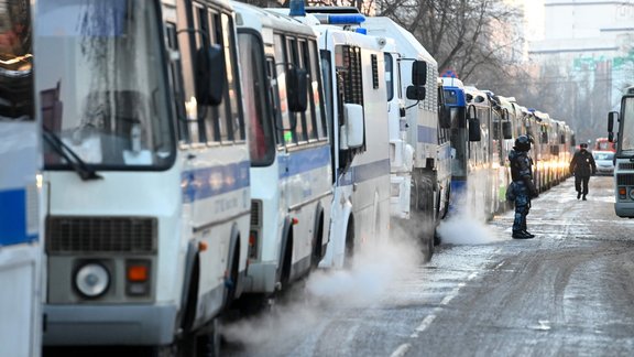 Maskava protesti policija