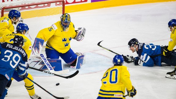 Hokejs, pasaules čempionāts: Somija - Zviedrija