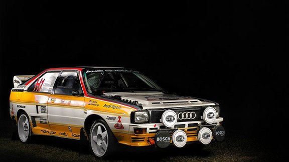 'Audi Quattro' leģendu rallijā