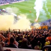 'Schalke 04' uz pieciem gadiem liedz ieeju savā stadionā agresīvākajiem 'Borussia' faniem
