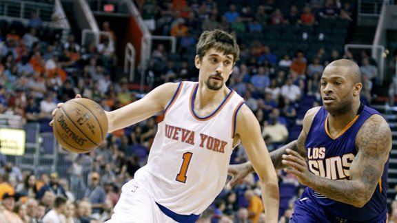 New York Knicks Alexey Shved