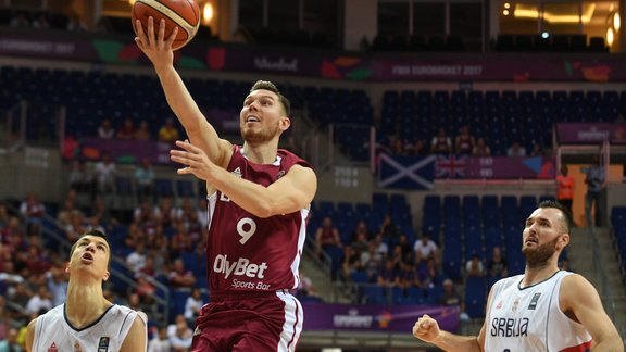 Basketbols, Eurobasket 2017: Latvija - Serbija - 45