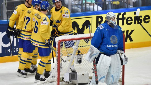 Hokejs, pasaules čempionāts. Zviedrija - Kazahstāna - 6