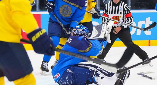 Pasaules hokeja čempionāts: Somija – Austrija, Kazahstāna – Zviedrija. Teksta tiešraide