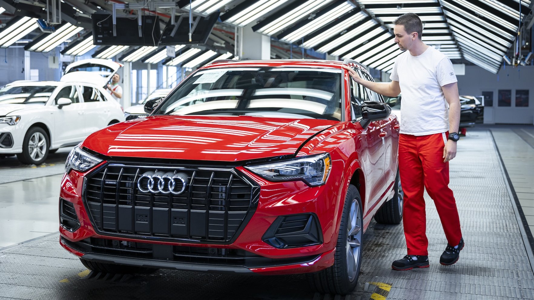 Vācieši konsultējas ar Trampa administrāciju par "Audi" rūpnīcas būvniecību ASV