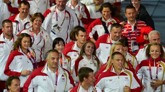 Londonas olimpisko spēļu noslēguma ceremonija