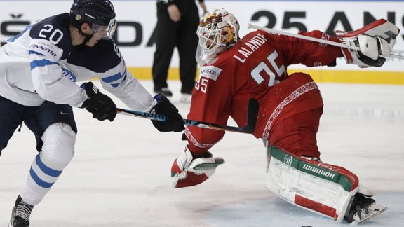 Finland Sebastian Aho, Belarus Kevin Lalande