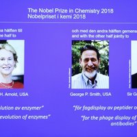 Nobela prēmija ķīmijā piešķirta par proteīnu izstrādi