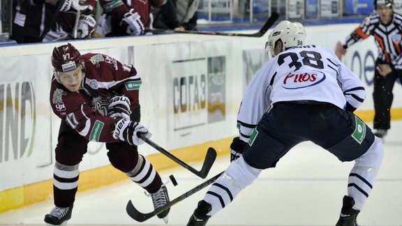 KHL spēle: Rīgas Dinamo - Zagrebas Medveščak