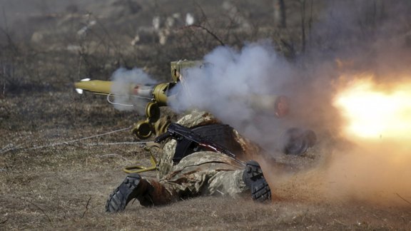 Ukrainas karavīru mācības - 1