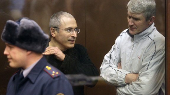 Mikhail Khodorkovsky and Platon Lebedev