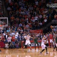 Video: sarežģīts uzvaru nesošais metiens NBA