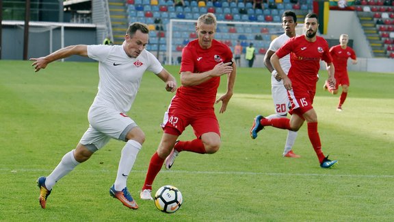 Futbols, UEFA Čempionu līgas kvalifikācija: Jūrmalas Spartaks - Sūdava - 6