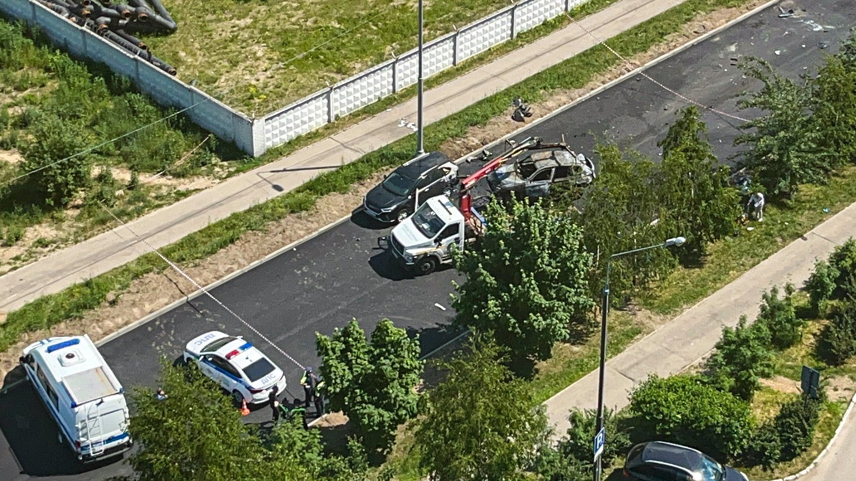 Piemaskavā sprādzienā nogalināts krievu ģenerālis