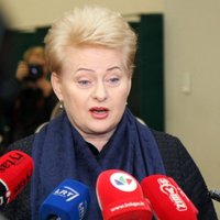 Seima vēlēšanās lietuvieši balsoja par pārmaiņām, vērtē Grībauskaite