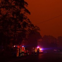 Austrāliju plosa 'apokaliptiski' savvaļas ugunsgrēki; krīt karstuma rekordi