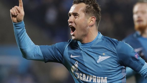 Aleksandr Kerzhakov of Zenit St.Petersburg 