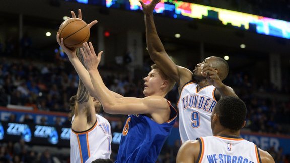 Basketbols, NBA: Knicks - Thunder