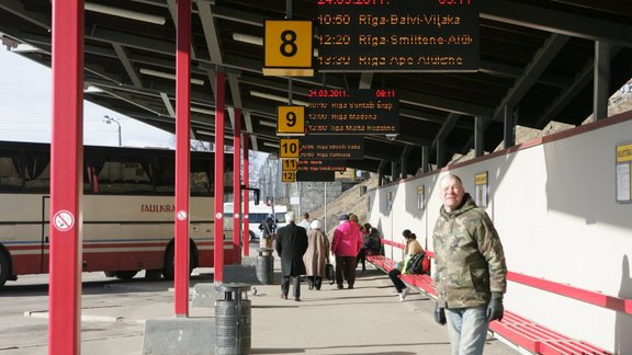 pasažieru pārvadātāju brīdinājuma protesta akcija