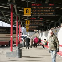 Sarucis Rīgas starptautiskās autoostas apkalpoto pasažieru skaits
