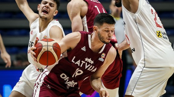 Basketbols, Pasaules kausa kvalifikācija: Latvija - Serbija - 12