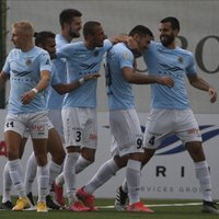'Riga' FC sagrauj 'Liepāju'; Miloševičs turpina 'bombardēt'