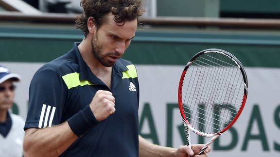 Gulbis - Federers 01.06.2014  - 11