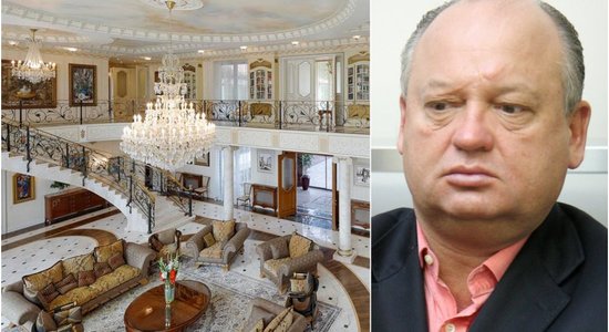 Miljonāra Jāņa Dāvja Jūrmalas villas cena ir samazināta par 3,2 miljoniem, taču pircēju nav