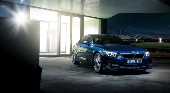 'Alpina B4 BiTurbo' uz 'BMW' 4. sērijas bāzes