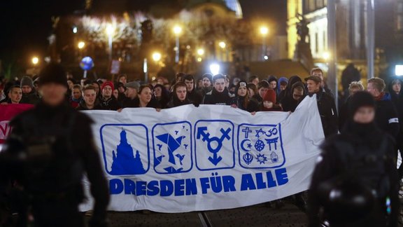 Dresden GERMANY IMMIGRATION PROTESTS