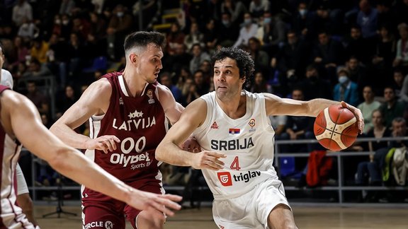 Basketbols, Pasaules kausa kvalifikācija: Latvija - Serbija - 14